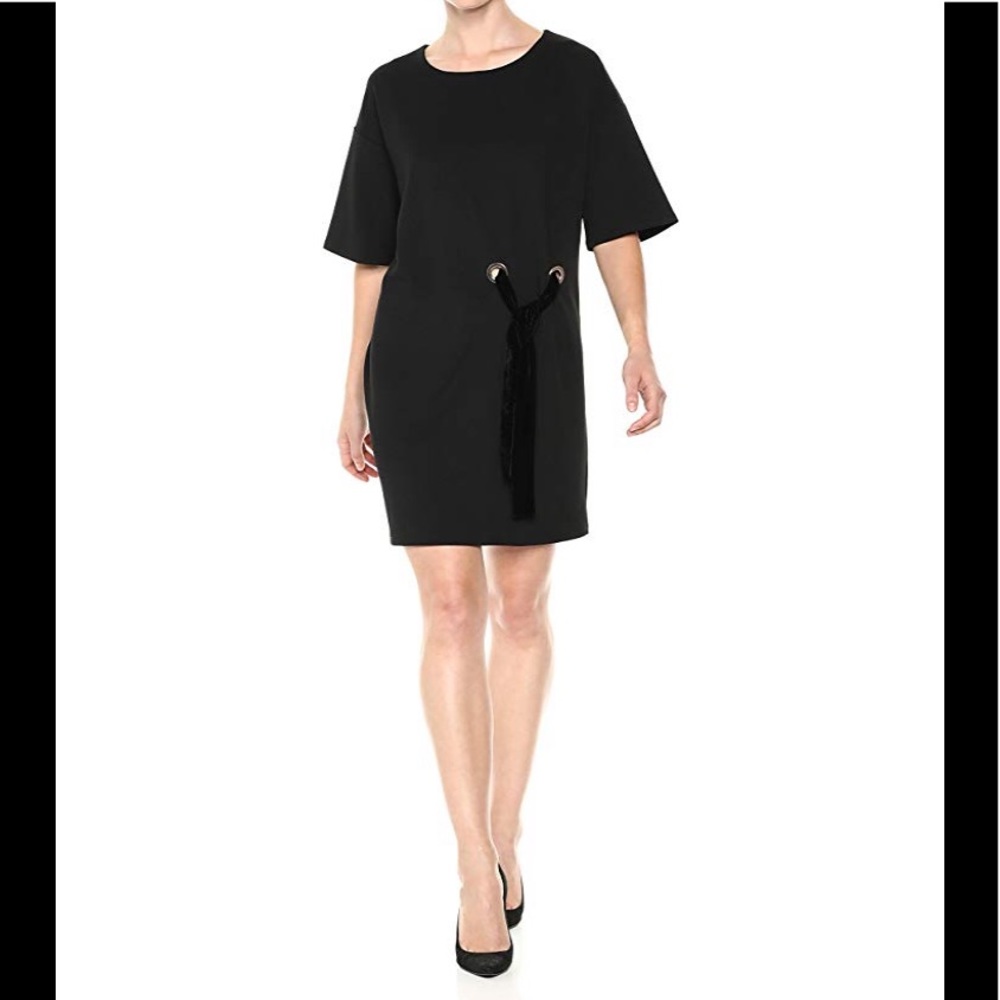 Kensie black crepe dress NWT - Picture 2 of 6